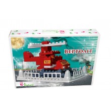 Мини конструктор "Вертолет" Flamingo Toys 56 деталей (800)
