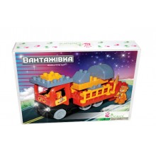 Конструктор мини "Грузовик " 35 деталей Flamingo Toys (801)