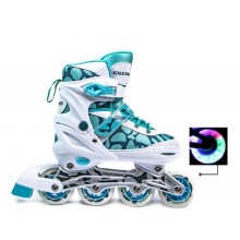 Роликовые коньки раздвижные детские Scale Sports р 29-33 Бирюзовый Роликовые коньки раздвижные детские Scale Sports р 29-33 Бирюзовый