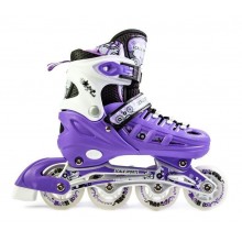 Детские ролики раздвижные для девочек Scale Sports Фиолетовый 29-33