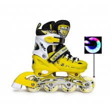 Детские ролики раздвижные для девочек и мальчиков Scale Sports Желтый 29-33 Детские ролики раздвижные для девочек и мальчиков Scale Sports Желтый 29-33