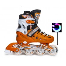 Детские ролики раздвижные для девочек и мальчиков Scale Sports Оранжевый 29-33 Детские ролики раздвижные для девочек и мальчиков Scale Sports Оранжевый 29-33