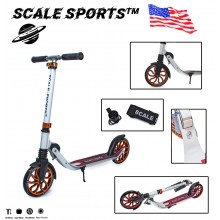 Cамокат двухколесный складной Scale Sports Scooter SS-17 складной до 100 кг от 7 лет Белый