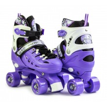 Ролики квады Scale Sports раздвижные Фиолетовые р 29-33 (930) Ролики квады Scale Sports раздвижные Фиолетовые р 29-33 (930)
