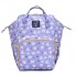 Сумка-рюкзак органайзер для мам Bag for Mummy с термокарманами Сиреневый (782114839)