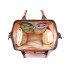 Сумка-рюкзак органайзер для мам Bag for Mummy с термокарманами Персиковый (747748130)