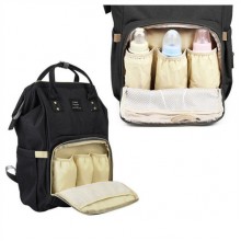 Сумка-рюкзак органайзер для мам Bag for Mummy с термокарманами Чёрный (747748130) Сумка-рюкзак органайзер для мам Bag for Mummy с термокарманами Чёрный (747748130)