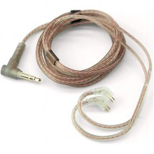 Кабель сменный для наушников KZ/QKZ/TRN/CCA B-pin 3.5 mm без микрофона (0174) Кабель сменный для наушников KZ/QKZ/TRN/CCA B-pin 3.5 mm без микрофона (0174)