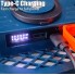 Фонарь лампа Power Bank аккумуляторный F4-155 7200 mAh 54 LED USB Type C Белый свет Синий 