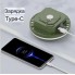 Фонарь лампа Power Bank аккумуляторный MOS-14 9900 mAh 60 LED 30W USB Type C Белый свет Зеленый (0195)                                                                                                                             
