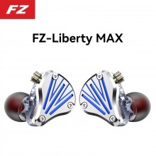 Проводные наушники FZ Liberty Max без микрофона динамические Серебро (0169)