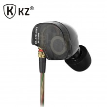 Наушники  KZ ATE HiFi  Mic Оригинал Чёрный (799077317)