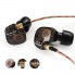 Наушники  KZ ATE HiFi  Mic Оригинал Чёрный (799077317)