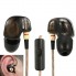 Наушники  KZ ATE HiFi  Mic Оригинал Чёрный (799077317)