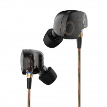 Наушники KZ ATR Mic Knowledge Zenith Original  Черный (720455962)
