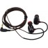 Наушники  KZ ZS1 с микрофоном двухдрайверные  Чёрные (720445536)
