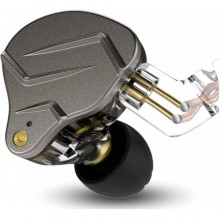 Наушники проводные KZ ZSN PRO Mic двухдрайверные Черный Наушники проводные KZ ZSN PRO Mic двухдрайверные Черный