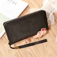 Женский кошелек - клатч Forever Young на молнии Черный (0100) Женский кошелек - клатч Forever Young на молнии Черный (0100)